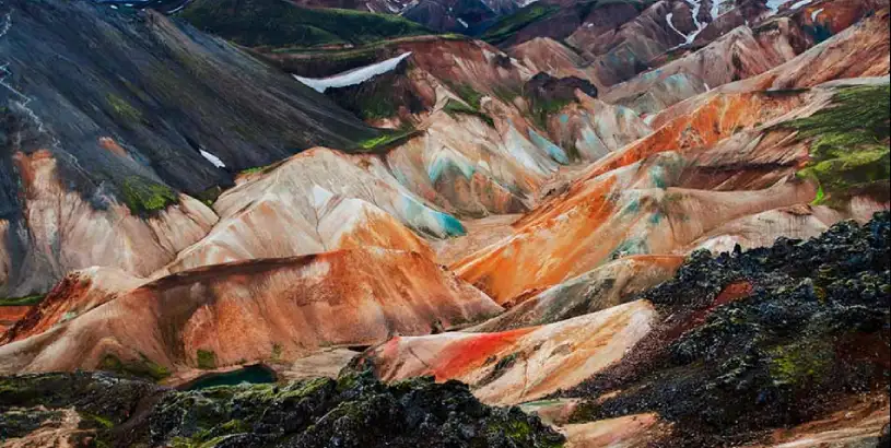 Landmannalaugar mountains Iceland - Koa Expeditions