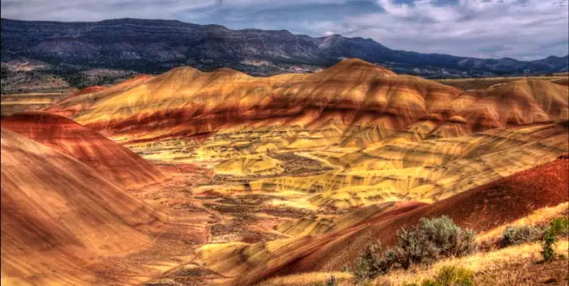 Painted Hills - Oregon in USA